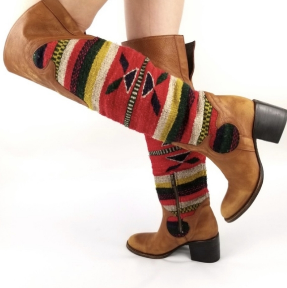 RARE FreeBird Cabal Over the Knee Boots size 8 - Picture 3 of 16